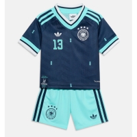 Camiseta Alemania Deniz Undav #13 Segunda Equipación Replica Mundial 2026 para niños mangas cortas (+ Pantalones cortos)